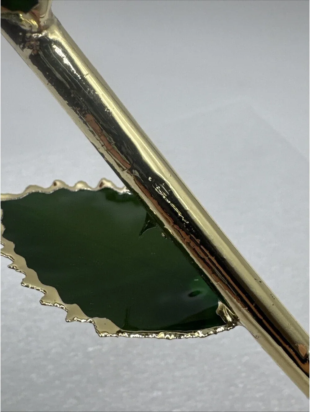 24k Gold Dipped Real Forever Rose with Gift Box & COA Card 12” Red Green Gold